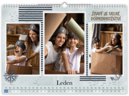 Fotokalendář exklusiv na šířku - Piráti