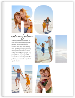 Fotokniha s pevnou väzbou - originálny darček! - Slovo Rodina