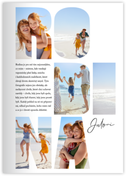 Fotozošit z vlastných fotiek| Tlačiarik.sk - Slovo Rodina