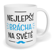 Hrnek klasický malý s vlastním potiskem - Nejlepší brácha na světě