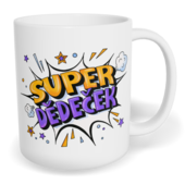 Hrnek klasický malý s vlastním potiskem - Super dědeček