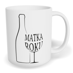 Hrnek klasický malý s vlastním potiskem - Matka roku