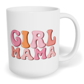 Hrnek klasický malý s vlastním potiskem - Girl mama