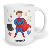 Hrnek klasický malý s vlastním potiskem - Super kolega