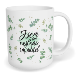Hrnek klasický malý s vlastním potiskem - Mučitel