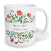 Hrnek klasický malý s vlastním potiskem - Nejlepší učitelka ze všech