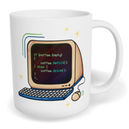 Hrnek klasický malý s vlastním potiskem - Zadej jiný kód