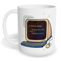 Hrnek klasický malý s vlastním potiskem - Zadej jiný kód