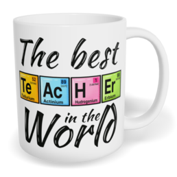 Hrnek klasický malý s vlastním potiskem - Best teacher