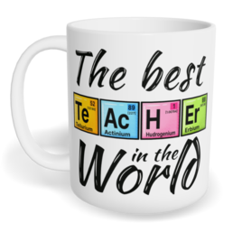 Hrnek klasický malý s vlastním potiskem - Best teacher