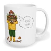 Hrnek klasický malý s vlastním potiskem - Nejlepší houbař