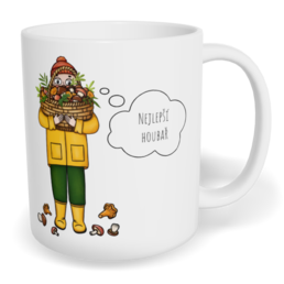 Hrnek klasický malý s vlastním potiskem - Nejlepší houbař