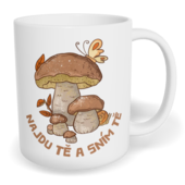 Hrnek klasický malý s vlastním potiskem - Najdu tě a sním tě