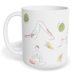 Hrnek klasický malý s vlastním potiskem - Jóga