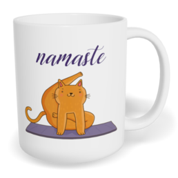 Hrnek klasický malý s vlastním potiskem - Namaste