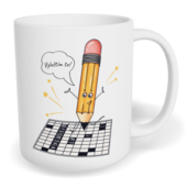 Hrnek klasický malý s vlastním potiskem - Vyluštím to!