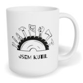 Hrnek klasický malý s vlastním potiskem - Kutil