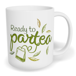 Hrnek klasický malý s vlastním potiskem - Ready to partea