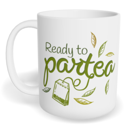 Hrnek klasický malý s vlastním potiskem - Ready to partea