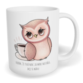 Hrnek klasický malý s vlastním potiskem - Náročná noc