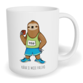 Hrnek klasický malý s vlastním potiskem - Káva je moje palivo