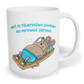 Hrnek klasický malý s vlastním potiskem - Pastička na myši