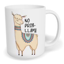 Hrnek klasický malý s vlastním potiskem - No probllama