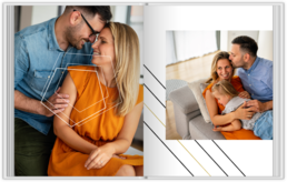 Fotokniha s pevnou väzbou - originálny darček! - Jemná jednoduchosť