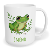 Hrnek klasický malý s vlastním potiskem - Žába