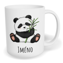 Hrnek klasický malý s vlastním potiskem - Panda