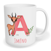 Hrnek klasický malý s vlastním potiskem - Jméno A