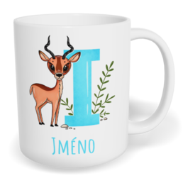 Hrnek klasický malý s vlastním potiskem - Jméno I