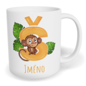 Hrnek klasický malý s vlastním potiskem - Jméno Š