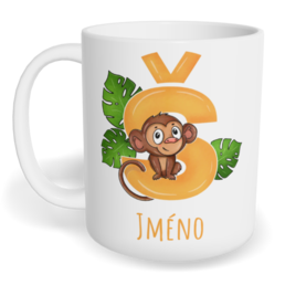 Hrnek klasický malý s vlastním potiskem - Jméno Š