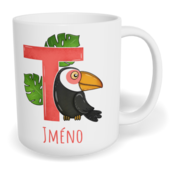 Hrnek klasický malý s vlastním potiskem - Jméno T