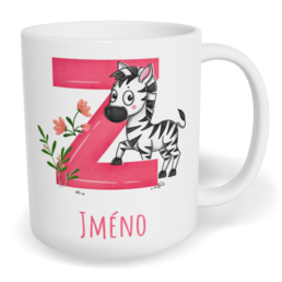 Hrnek klasický malý s vlastním potiskem - Jméno Z