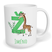 Hrnek klasický malý s vlastním potiskem - Jméno Ž
