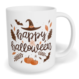 Hrnek klasický malý s vlastním potiskem - Happy Halloween