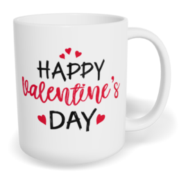 Hrnek klasický malý s vlastním potiskem - Happy Valentine`s day