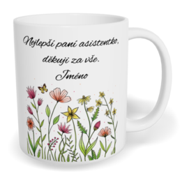 Hrnek klasický malý s vlastním potiskem - Nejlepší asistentka