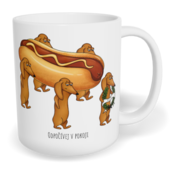 Hrnek klasický malý s vlastním potiskem - Odpočívej v pokoji