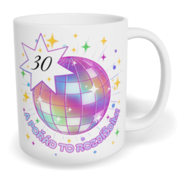 Hrnek klasický malý s vlastním potiskem - Pořád to rozjíždím