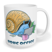 Hrnek klasický malý s vlastním potiskem - Home office