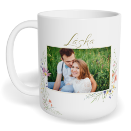 Fotohrnček klasický malý - Minimalist meadow