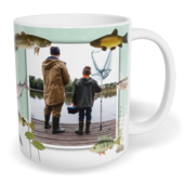 Hrnek klasický malý s vlastním potiskem - Rybář