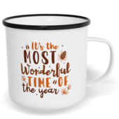 Hrnek plecháček s potiskem na míru - Wonderful