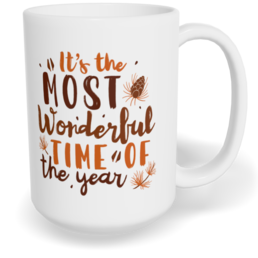 Hrnek klasický velký s vlastním potiskem - Wonderful