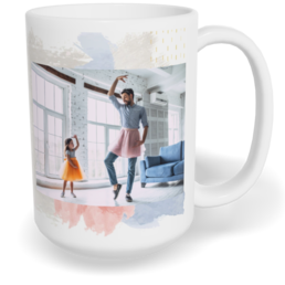 Fotohrnček klasický veľký - Watercolor