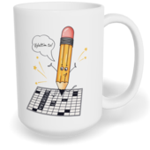 Hrnek klasický velký s vlastním potiskem - Vyluštím to!