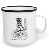 Hrnek plecháček s potiskem na míru - Šrame Ti v pale?